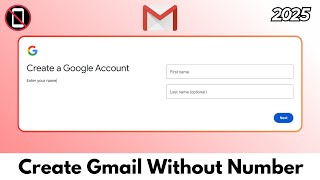 How To Create Gmail Account Without Phone Number In 2025 (PC & Laptop)