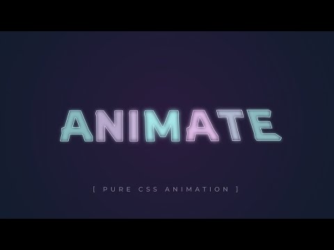Creative Text Animation using HTML & CSS | CSS Animation Tutorial
