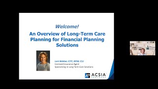 LTC Webinar with Leni Webber