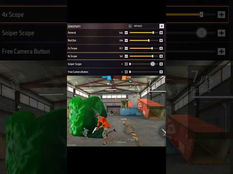 Brazilian pro sensitivity free fire 2025🎯|Auto headshot tricks#shorts #shortsfeed