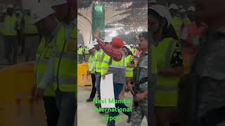 Gautam Adani visit Navi Mumbai international airport site ahead of inauguration in June 2025
