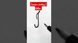 How to write Cursive letter I #calligraphy #cursivewriting@lekwriting@Pradip000@artistomg