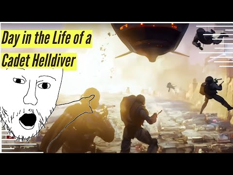 Day in the Life of a Cadet Helldiver- Hard Mission with friends