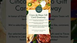 TFT Cinco de Mayo Gift Card Giveaway!
