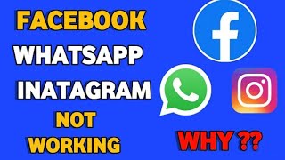 instagram whatsapp Facebook problem solve #instagramproblem #facebookproblem #whatsappsorvedown