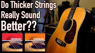 Does String Gauge Affect Tone? 10's vs. 13's Comparison