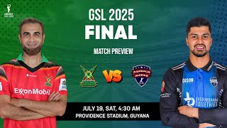 GSL 2025: GAW vs RR Final Match Prediction | GAW vs RR Dream11 Team