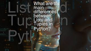 Today’s Question:  What is are the main differences between Lists and Tuples in #python ?