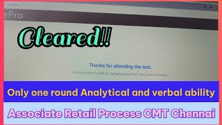 How to prepare for Amazon Assessment #amazon assessment for Associate Retail Process CMT Chennai
