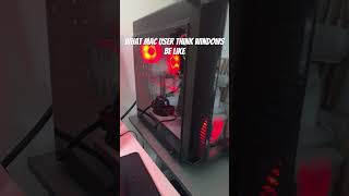 What mac user think windows be like #viralvideo