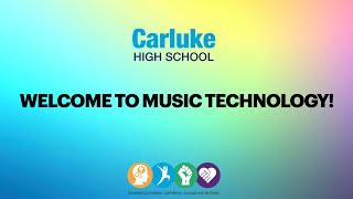 Welcome to Music Technology - National 5