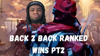 Back 2 Back Ranked Wins with the Gang Pt.2 | Apex Legends Revenant Ranked Gameplay Highlights