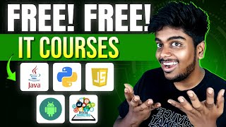Best 5 Free  IT Courses for beginners 2024 😱 | Free online courses  in Tamil