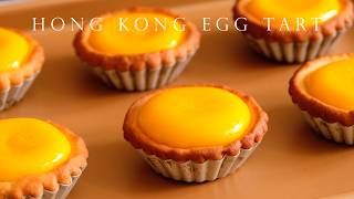 Improved version of Hong Kong-style dessert Egg Tart ┃The Best Hong Kong Egg Tart