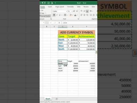 Don't copy paste font styles, size, color, fill color, borders,do this 😄😄😄😄 #exceltutorial #shorts