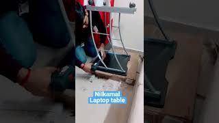 Nilkamal laptop table #nilkamal #furniture #arshiyakhanvlogs #shorts