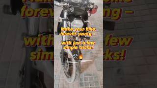 Make your bike forever young — with just a few simple tricks! 🛠️🔥#shorts #suzuki