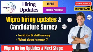 🔥 Wipro Candidature Update Mail 2025 | Survey Form Meaning | Who Got It? Fill or Not? Explained!