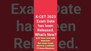 KEA K-CET 2023 Exam Date Released! Karnataka Cet Exam Date is Out. How to Prepare KCET in 80 Days?