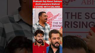 Prakash Raj About Salman khan and Lawrence bishnoi #newshindi #bollywood