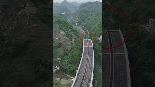 DEAD END HIGHWAY ROAD HELD || GUIZHOU HIGHWAY BRIDGE INFRASTRUCTURE #road #engineering #highway