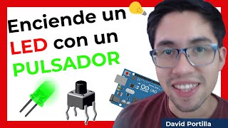 🆕 ENCIENDE un LED con un PULSADOR CON ARDUINO | CODIZI