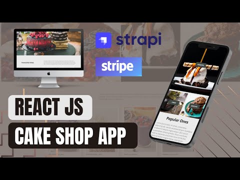 Complete E-Com App with React, Strapi, Stripe | Cake Shop App Tutorial for Beginners