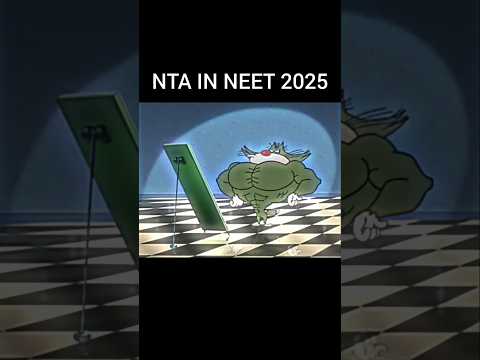 NTA be like ab badla pura hua mera#neet2025 #nta #neetmemes #fyp #ytshorts #neet2024 #neetexam