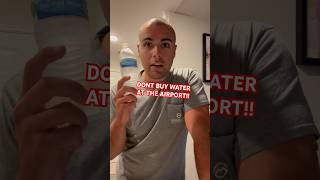 TRAVEL HACK! Don’t buy water at the airport #travel #travel #travelhack #cheaptravel #airport #vlog