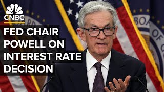 Federal Reserve Chair Jerome Powell speaks as Fed holds interest rates steady — 7/30/2025