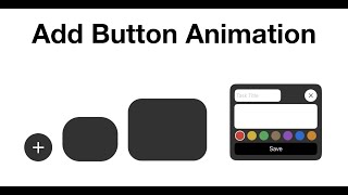 SwiftUI: Button Animation with Dismiss Gesture + more