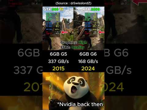 RTX 3050 6GB VS GTX 980 Ti GPU ✅ #Gaming #PCGaming #Nvidia #GPU #PC #NVDA #BudgetPC #budgetgaming
