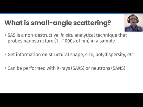 5 Minute Preview: Small-Angle Scattering - Josh Marlow - 27 Sept 2023