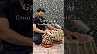 Garaj Garaj - Tabla Version #tablacover #bandishbandits #ustadzakirhussain #hindustani #tihai #icm