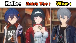 ASTRA YAO IS MORE FLIRTY TOWARDS WISE THAN BELLE 😭