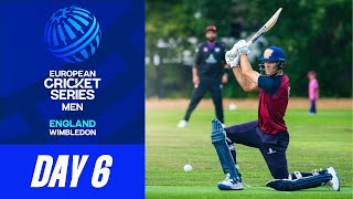🔴 ECS England, Wimbledon, 2025 | Day 6 | 4 Aug 2025 | T10 Live Cricket | European Cricket