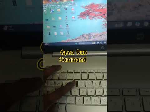 How to Open Run Command with a Keyboard Shortcut #shortcutkeys