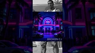 GTA 6 AI VIDEO 2🙈 #BROKEN CJ #gta6