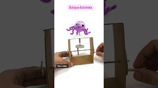 Octopus Automata STEM activity #stemactivities #kidsactivityideas #handsonlearning