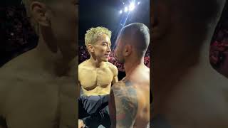 Final face-off between the champion Alexandre Pantoja and the debutant Kai Asakura before #UFC310.