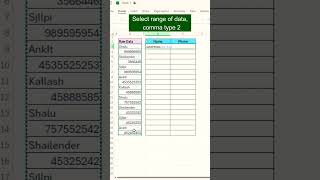 Advanced Excel: Convert Rows to Columns Using Function 📊 #ExcelTips #AdvancedExcel