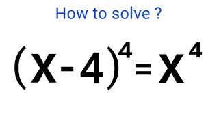 A Nice Algebra Equation | X=?