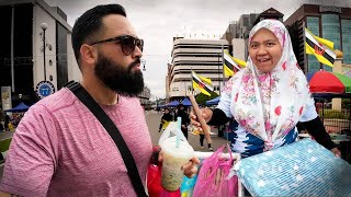 CRAZY MARKET SPREE in Brunei 🇧🇳 (Futbol Jersey & Cendol)
