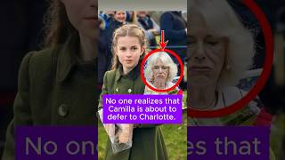 No one realizes that Camilla is about to defer to Charlotte.  #QueenCamilla #PrincessCharlotte