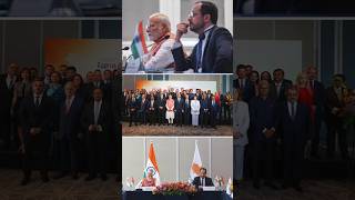 PM Modi participates in Business Roundtable Meeting in Cyprus | #shorts