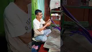 Kite Making by Kolkata Top kite Maker Kanai da #shorts #kitemaking #trendingshorts