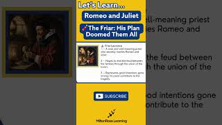 🧨 The Friar's Character EXPLAINED in 60 Secs! | #GCSEEnglish #RomeoAndJuliet #LetsLearn #englishlit