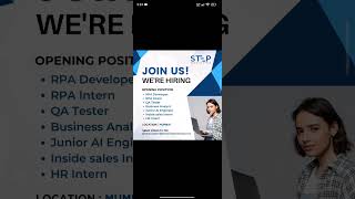 Internship opportunity #internship #itupdates #jobopportunities #fresherjobs