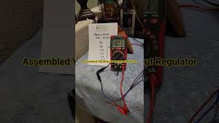 Assembled Variable DC Output Regulator @ProfDavidJDelosReyes  #variableoutput #voltageregulator