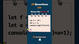 #9 Javascript Interview Questions |  Output Based Questions || #javascript #codingchallenge